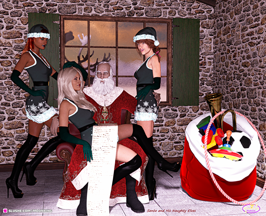 Santa & His Naughty Elves
